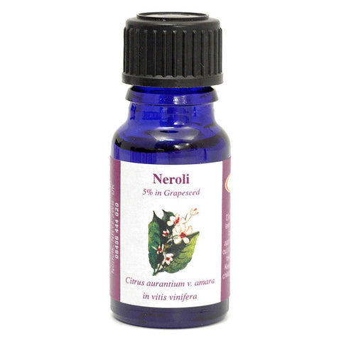 Neroli (5% Dilution In Grape Seed Oil) Essential Oil - 10 Ml