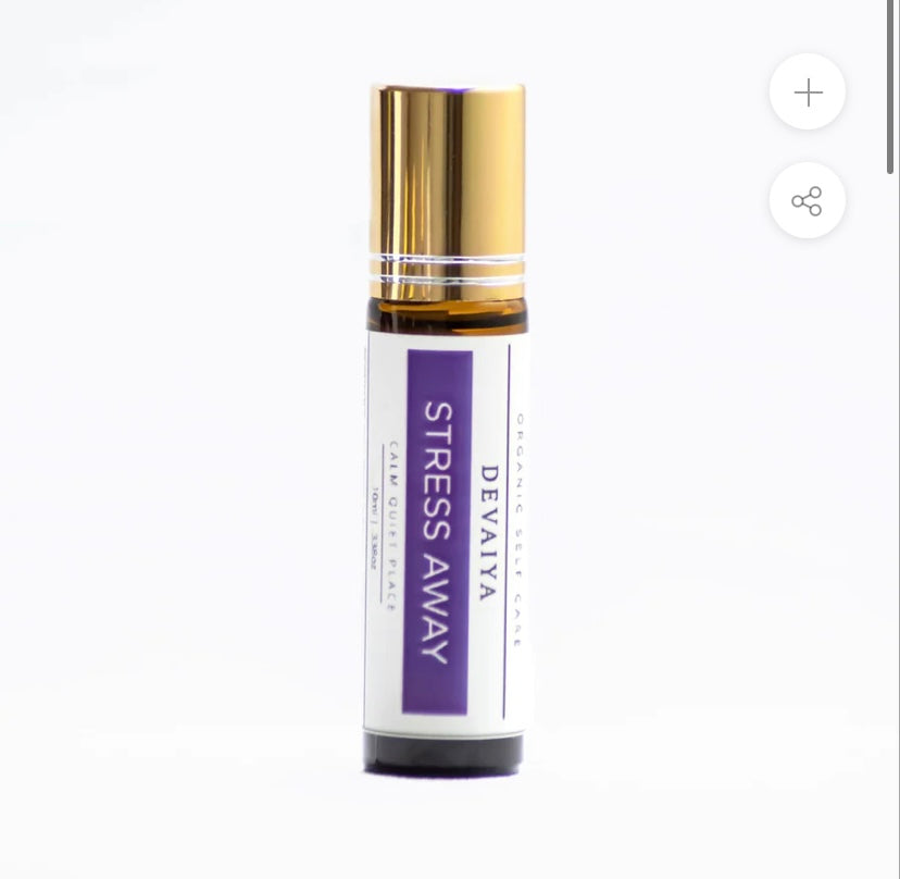 ‘Stress Away’ Essential Oil Pulse Roller - Devaiya Oils