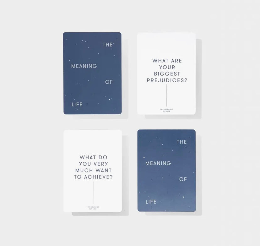 The Meaning Of Life conversation cards