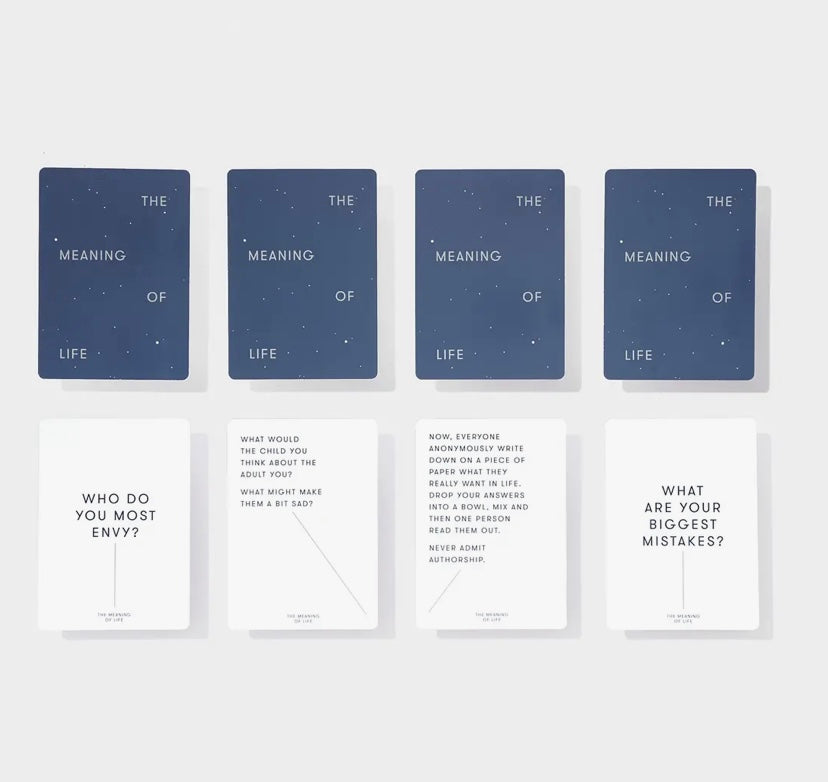 The Meaning Of Life conversation cards