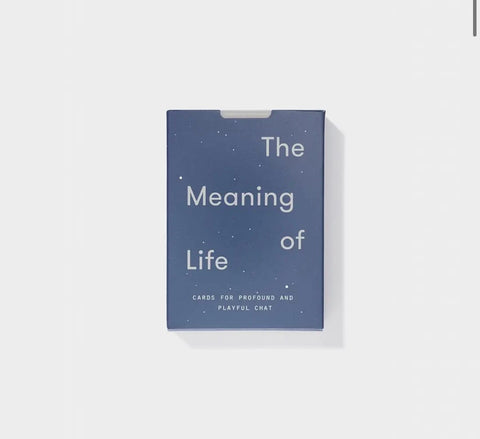 The Meaning Of Life conversation cards