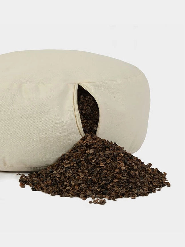 Relaxed Buckwheat Meditation Cushion